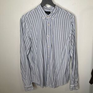 Scotch & Soda Stripe Button Down Shirt